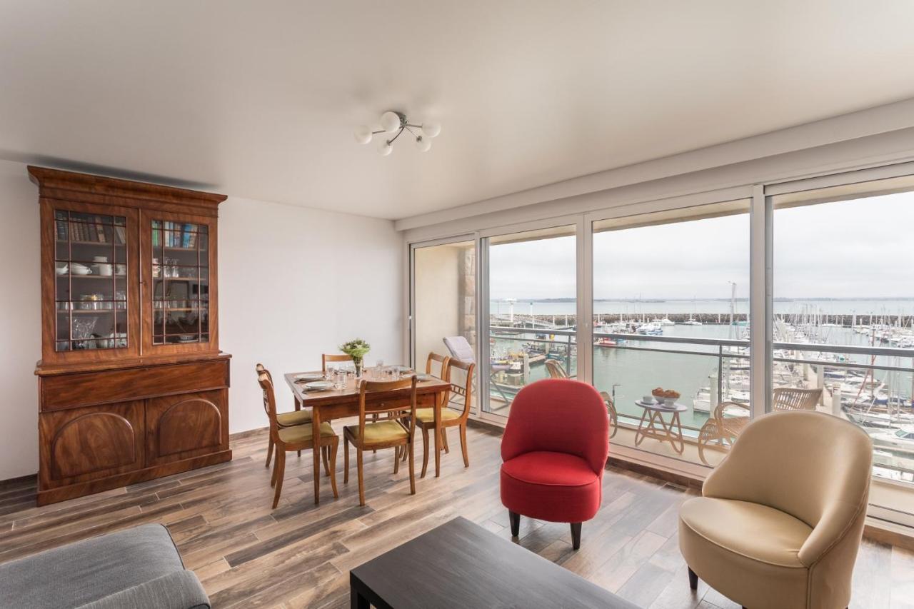 Apartamento Ty Granny - Superbe Vue Sur Le Port Saint-Cast-le-Guildo Exterior foto
